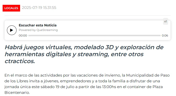 Texto a Voz